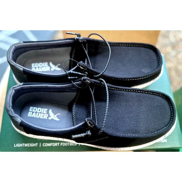 Eddie Bauer Men's Lightweight Easy Slip On Canvas Corbett Loafer size 9 - Picture 2 of 12